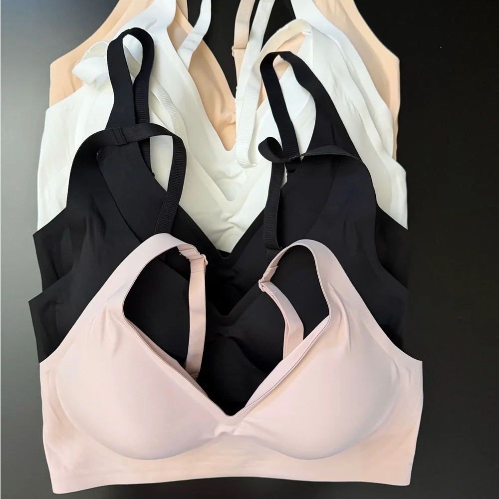 6 Wireless Seamless Comfort Bras - Picture 1 of 4